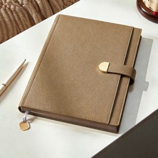 Professional Pu Leather Journal Hardcover Thickened Meeting Journal