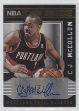 2014-15 NBA Hoops Hot Signatures CJ McCollum #10 Auto 0r4