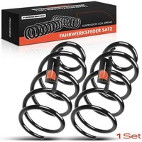 Frankberg 2X Fahrwerksfedern Hinten Passend FüR Alfa Romeo Mito