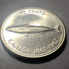 1967 Canada 10 Cents — photo from another recent sale