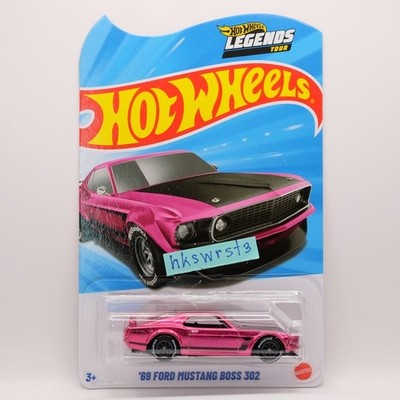 Hot Wheels 2026 Legends Tour 1969 Ford Mustang Boss 302 with Original Protector