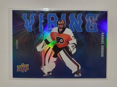 Upper Deck 2025-26 Series 2 Vibing Samuel Ersson VB-5 Flyers