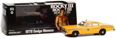 Dodge Monaco City Cab Taxi 1978 Rocky III 1982 Greenlight 86612 1