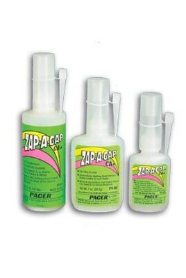 Pacer 435 PT04 Zap-A-Gap CA+ 1/4 oz - Hobby and Craft CA Super Glue - #pt04