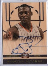 2012-13 Panini Threads Basketball Bismack Biyombo AUTO ROOKIE BOBCATS