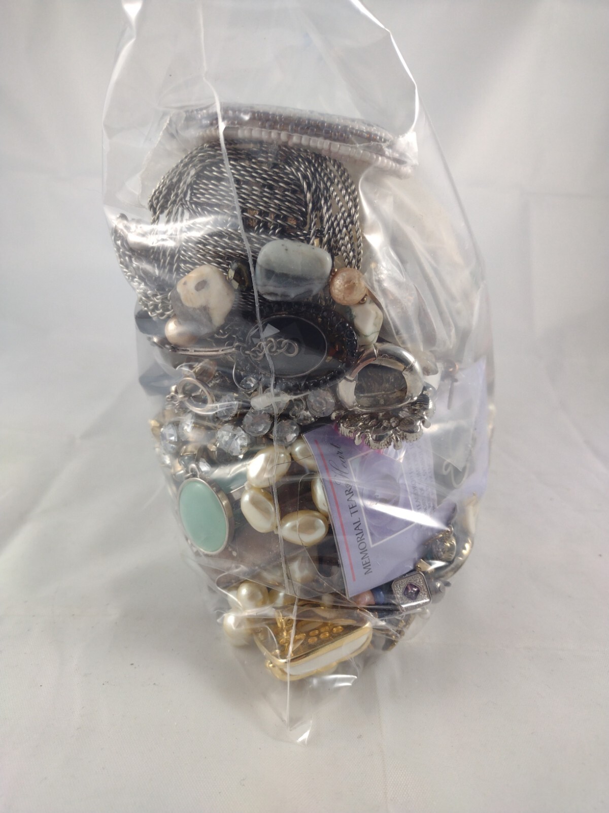 5 Pound Used Costume Jewelry Lot for Crafting Vintage to Now Some