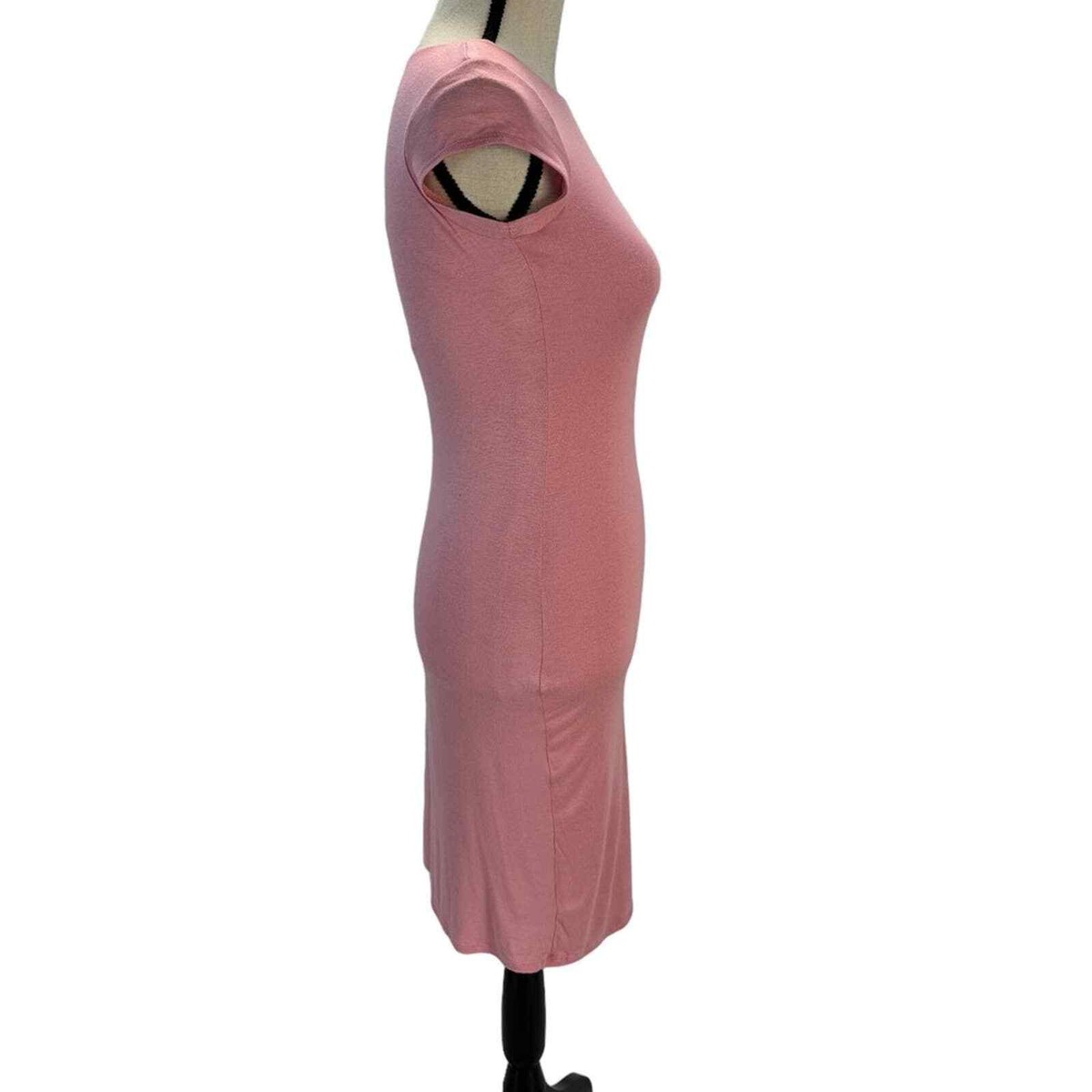 pink velvet shirt dress LNWUY Velvet Dress for Women Casual Crewneck Shirt Dresses Elegant Cocktail Short Sleeve Maxi Dress with Pocket Pink L