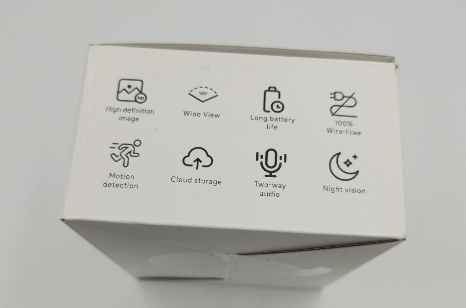 Security Camera 2.5K HD Waterproof Motion 2way Audio Night Vision Xvim 2pk New