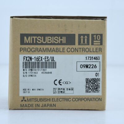FX2N-16EX-ES/UL 1PCS NEW MITSUBISHI PLC PROGRAMMABLE CONTERLLER FX2N-16EX-ES/UL