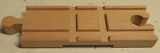 WOODEN RAILWAY CROSSING 4.25" STRAIGHT WIDE TRAIN TRACK BRIO. THOMAS  FRIENDS