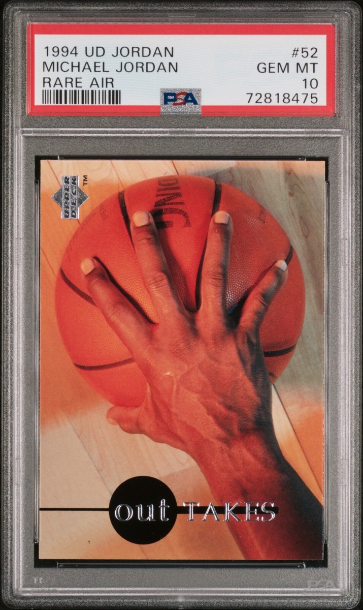 Michael Jordan rare AIR / ジョーダン＋おまけカード付き 1993-94 Michael Jordan Rare Air Promo #ed /10,000 Bulls