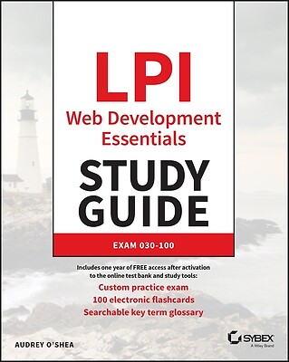 LPI Web Development Essentials Study Gui Audrey O'Shea Paperback