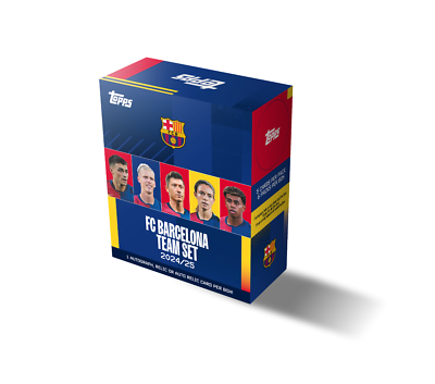 Topps FC Barcelona Team Set 2024-25 | eBay