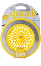 NEW Joie Quack Yellow Rubber Ducky Duck Kitchen Sink Strainer BPA free Ducks