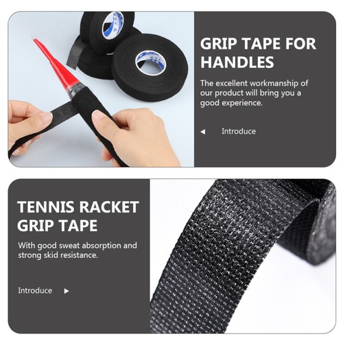 1 rollo de cinta de agarre para raqueta tenis bádminton cinta de agarre para asas para raqueta diaria - Imagen 7 de 11