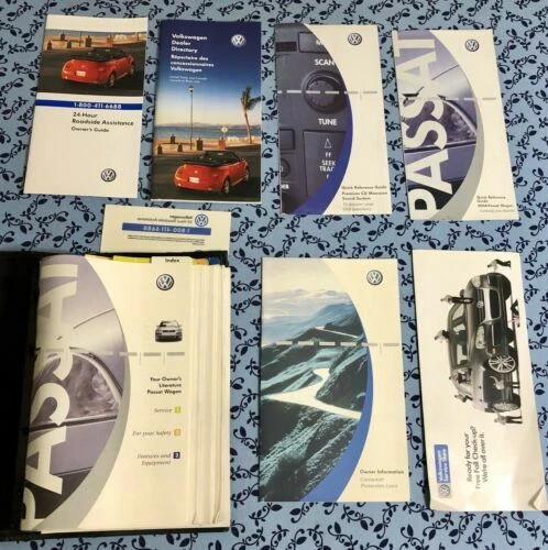 Manuales de operador y de dueño Passat VW