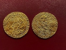 RICHARD III ANGEL MUSEUM SPECIMEN COIN AN 247 MINT MARK BOARS HEAD 1483 85