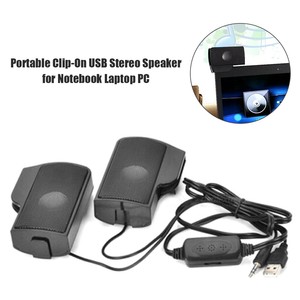 clip on laptop speakers