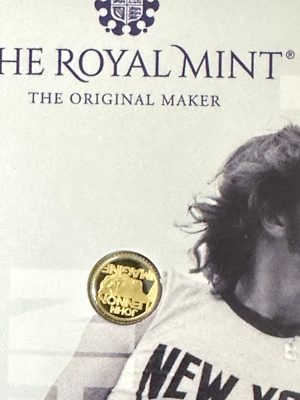 2025年 イギリス ミュージックレジェンド ジョン・レノン1/40oz 金貨 2025 Great Britain JOHN LENNON Music Legends 1/40 oz Gold Proof in