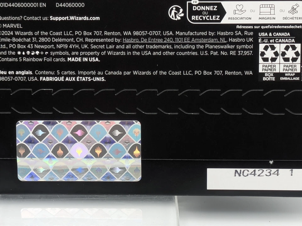 Wolverine Secret Lair x Marvel Rainbow Foil Edition MTG Magic The Gathering - Image 4 of 4