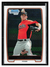 2012 Bowman Chrome #BCP198 Bobby Bundy 1st Bowman