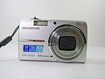 Olympus FE FE-200 6.0MP Digital Camera Silver | eBay