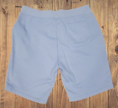Polo Ralph Lauren Men’s Fleece Beach Teddy Bear Shorts 9” Light Blue Size  LARGE