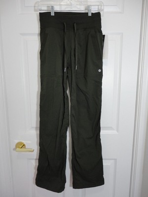 black lululemon studio pants
