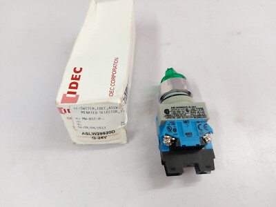 IDEC ASLW29920D G-24V Minated Wahlschalter