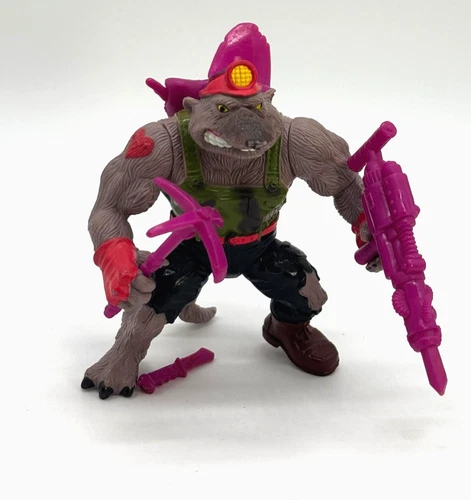 TMNT Vintage 1991 Teenage Mutant Ninja Turtles DIRTBAG & Complete