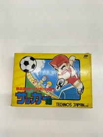 TECHNOS JAPAN Nekketsu Koukou Dodgeball Bu Soccer Hen Famicom Software