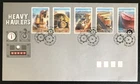 AUSTRALIA - 2008 HEAVY HAULERS SELF/A FDC SG 2967-2971