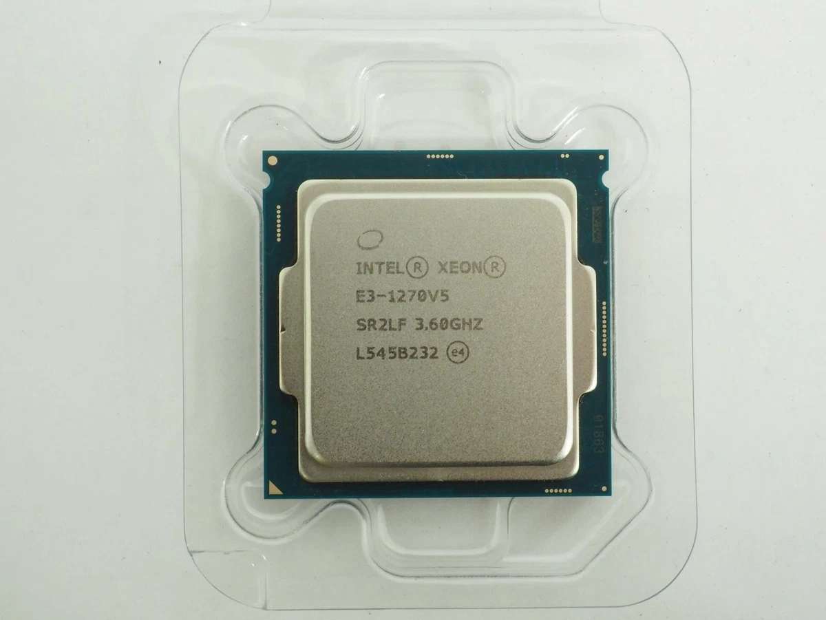 Intel Computer Intel Xeon E3-1270 V5 Processor Model Processors 