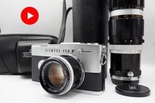 Olympus PEN FT 35mm Film Camera + 40mm F1.4 Lens + α From JAPAN [N .Mint]