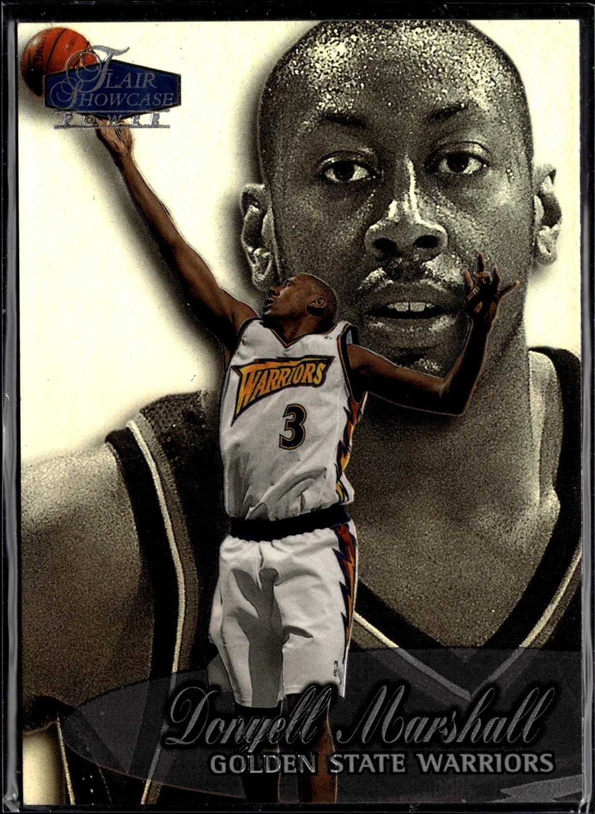 1998-99 Flair Showcase #71 Donyell Marshall