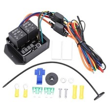 Digital Electric Radiator Fan Controller Switch Kit, Adjustable DC12V