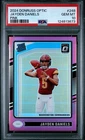 2024 PANINI DONRUSS OPTIC PINK #248 JAYDEN DANIELS PSA 10
