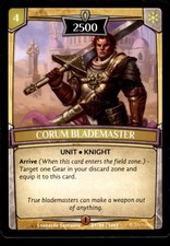 Corum Blademster 07/86 Argent Saga 2019 ARG Trading Card TCG