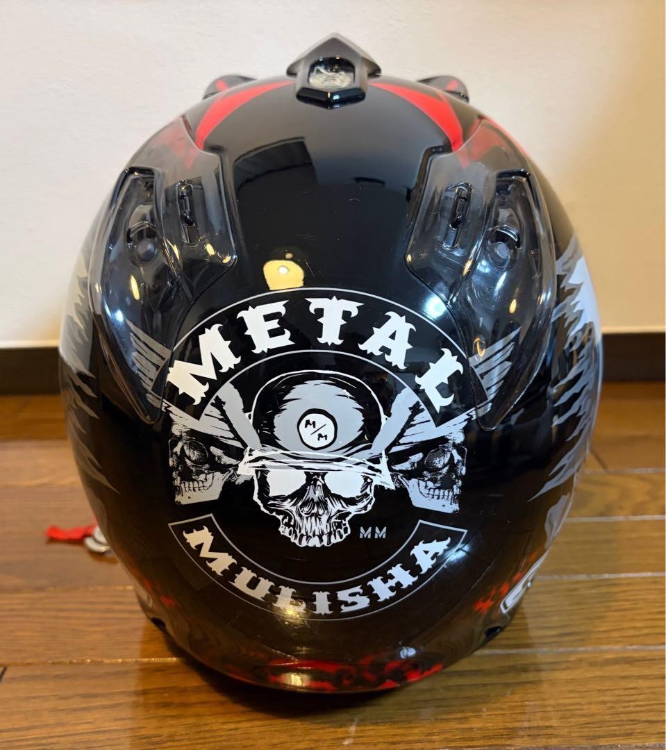 藤*助様 SHOEI モトクロスl Mulisha オフロード　ヘルメッ SHOEI VFX-DT METAL MULISHA M 57cm Motocross Helmet Rare Clean