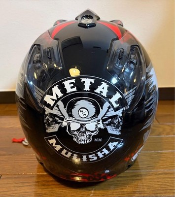SHOEI VFX-DT METAL MULISHA M 57cm Motocross Helmet Rare Clean