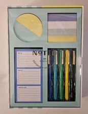 Noted by Post it Printed Notes Gift Box DEFINITELY DELIGHTFUL 4 Piece Set 