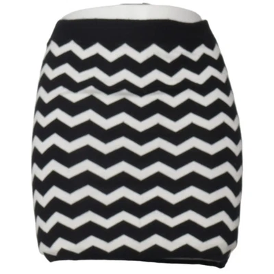 Madonna, Rock, Größe: M/L, Schwarz/Weiß, Chevron, Damen #ZMu - Bild 1 von 4