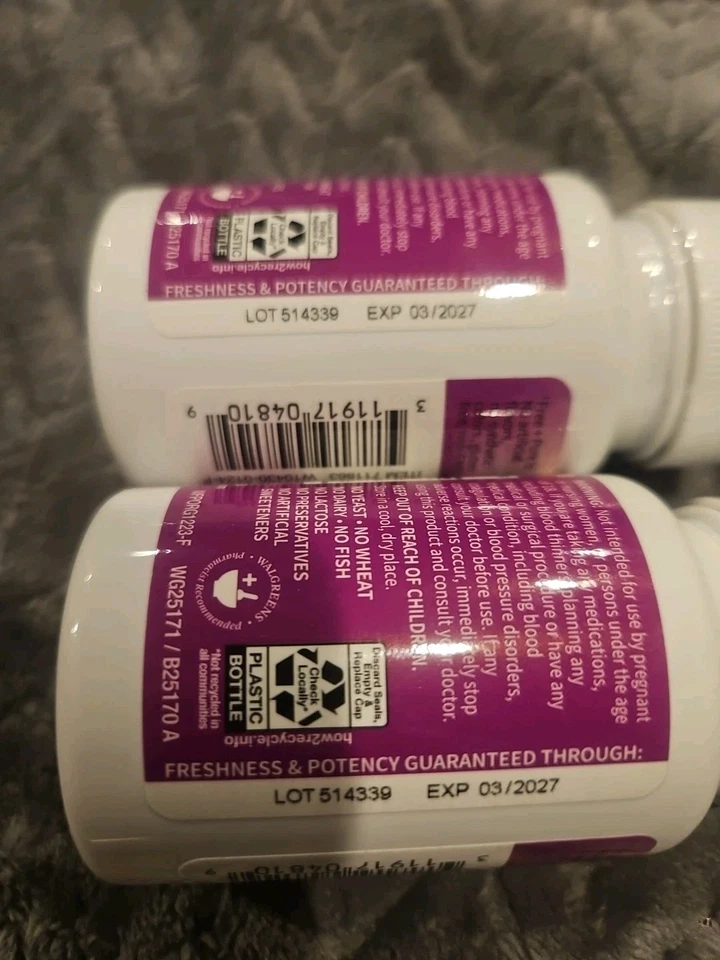 Menopausia Soporte Multi Síntomas, Gratis + Puro, LOTE de 2 SELLADOS NUEVOS 27/03 60 Cápsulas Foto 3 de 4