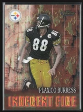 Plaxico Burress/Jerry Rice 2000 Topps Finest Inherent Fire #192 Pittsburgh