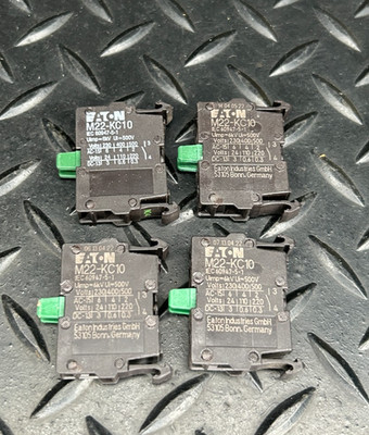 4 Stk. Eaton/Moeller M22-KC10 Kontaktelement Schließer