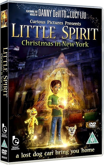 LITTLE SPIRIT CHRISTMAS IN NEW YORK DVD NEW SEALED DANNY DEVITO LUCY LIU #PB