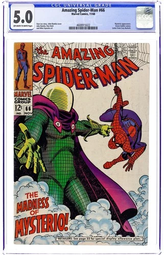 Amazing Spider-Man #66 CGC 5.0 1968 4608915022