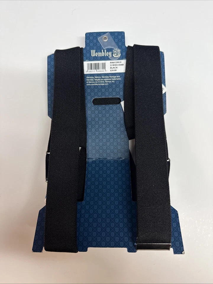 NUEVO Tirantes Wembley Top Muesca Talla Única S-XL NEGRO Foto 2 de 2