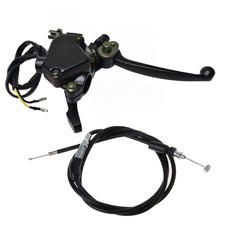 7/8" 22mm Thumb Throttle Cable with Dual Brake Lever Assembly for 50cc 90cc 1...