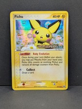 【ARS10】英語版ピチュー Pichu 59/106 Pokémon Card Pichu 59/106 - EX Emerald rare holo (Stamped) - NM | eBay